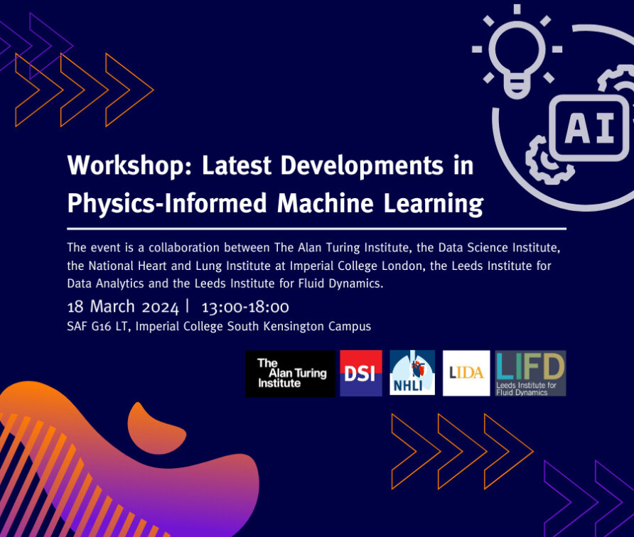 Workshop: Latest Developments in Physics-Informed Machine learning banner