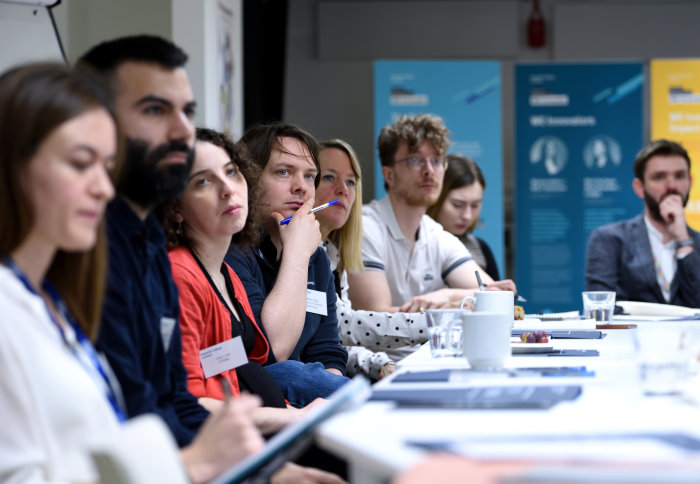 Attendees at The Forum's plastics workshop