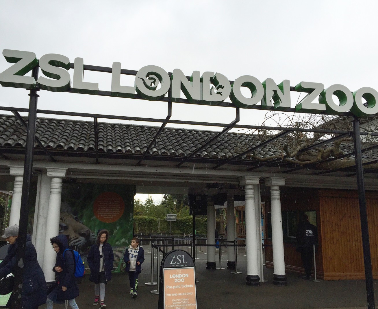 Entrance to ZSL London Zoo