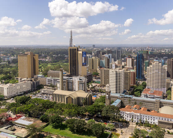Nairobi cityscape
