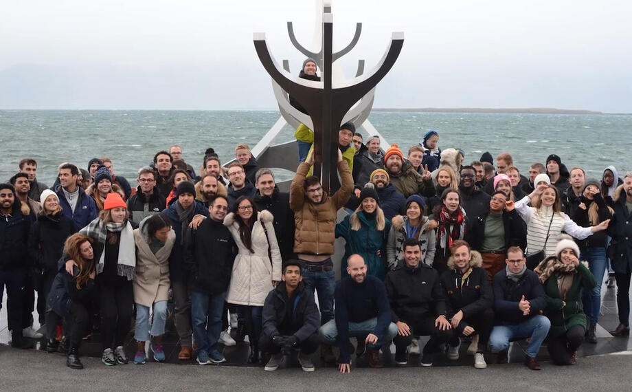 Weekend MBA students in Iceland
