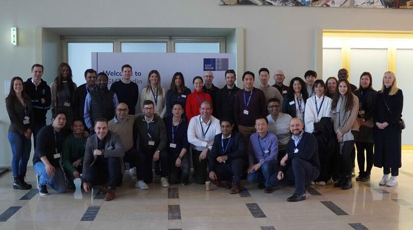 The Imperial Executive MBA class in Berlin for an international experience trip