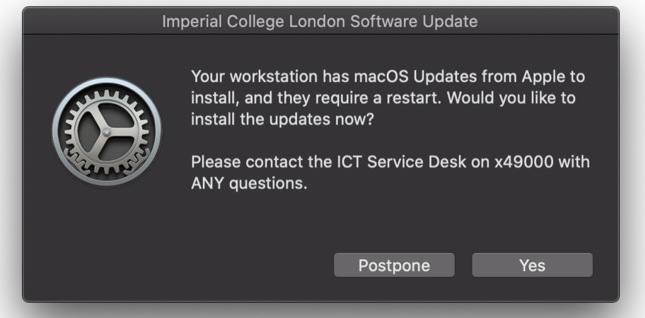 Mac security update