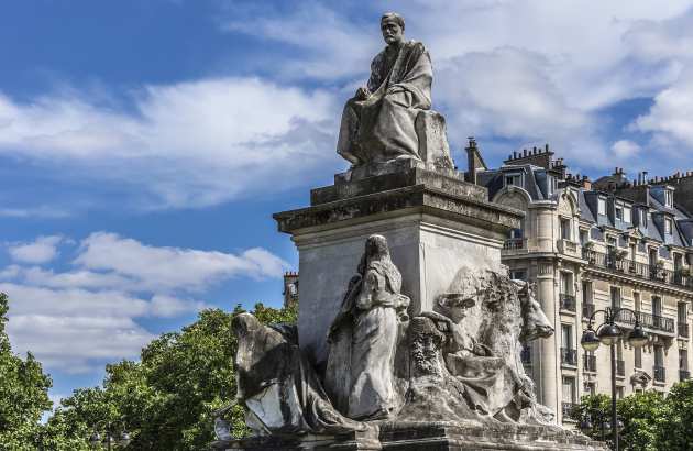 Pasteur Statue