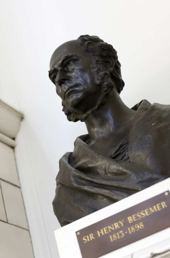 Bessermer buste in Royal School of Mines - Imperial College London 