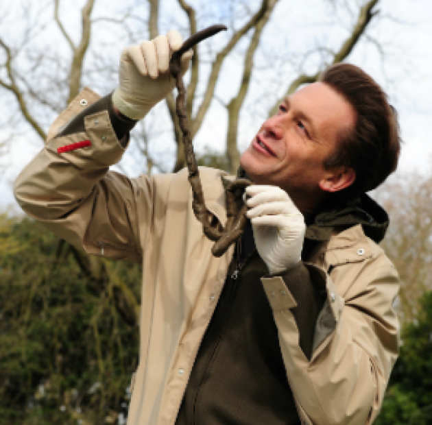 Chris Packham and the OPAL soil and earthworm survey launch