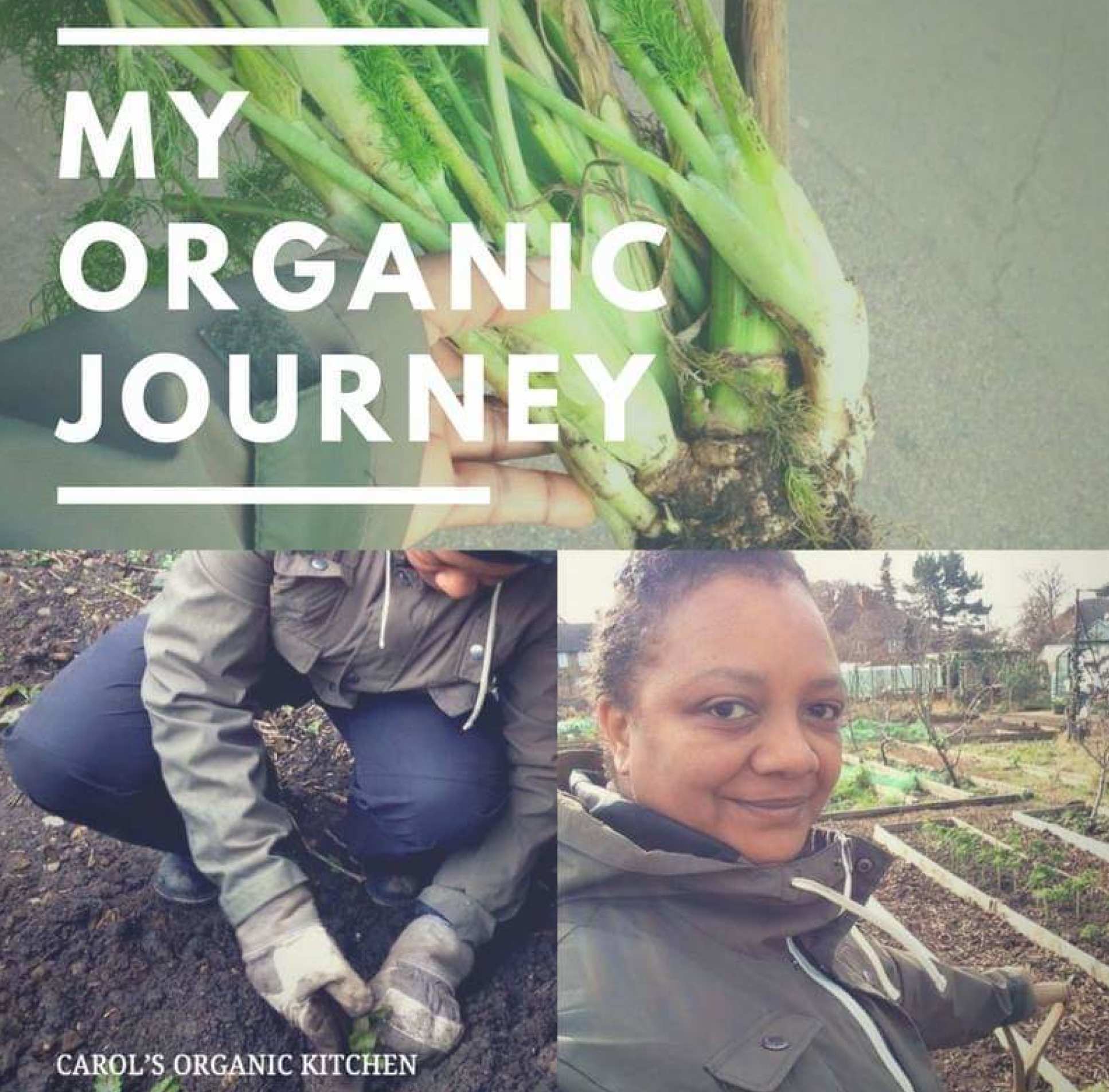 Carol Fraser and vegetables