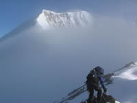 On the ridge up Mount Tsachenbori