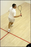 Squash player