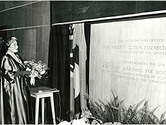 Opening of the Roderick Hill Building