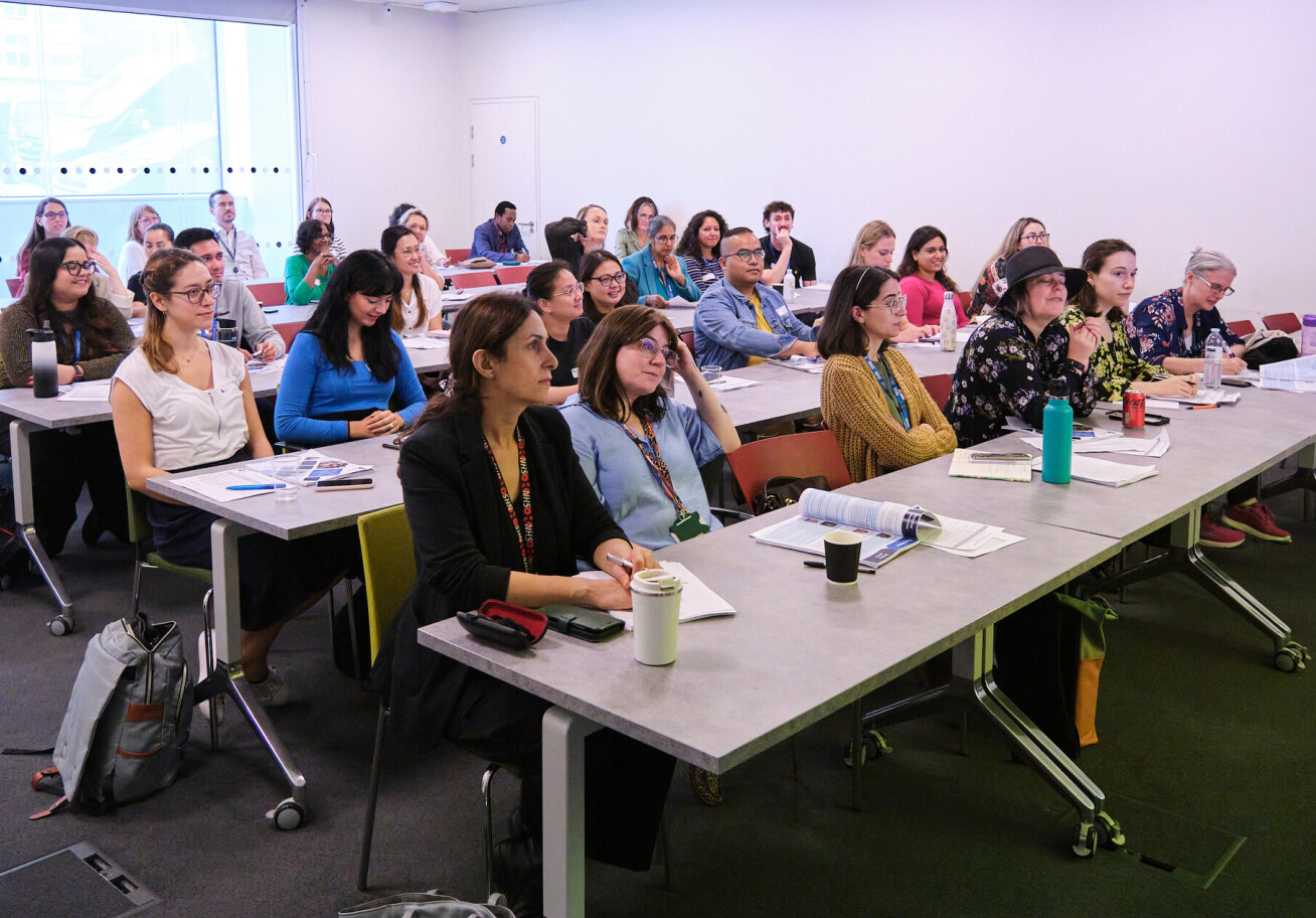 Audience members at the North West London Research Symposium