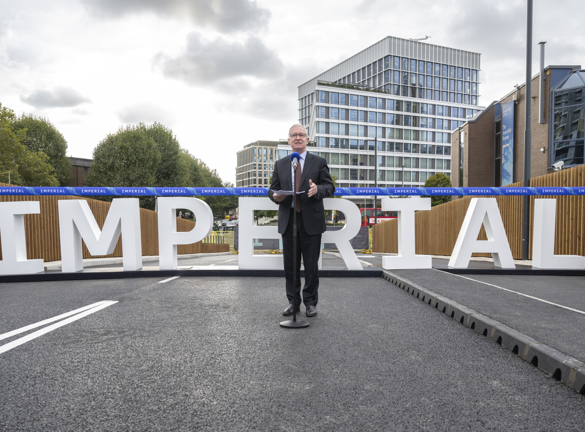 New White City bridge opened by President Hugh Brady