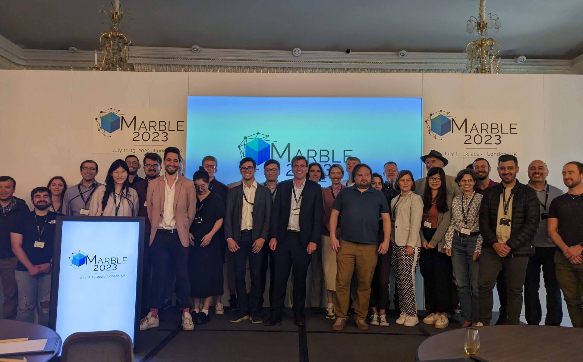 Attendees at the MARBLE Conference 2023