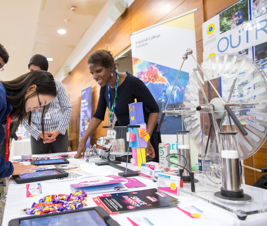 Interactive stall from a previous fair