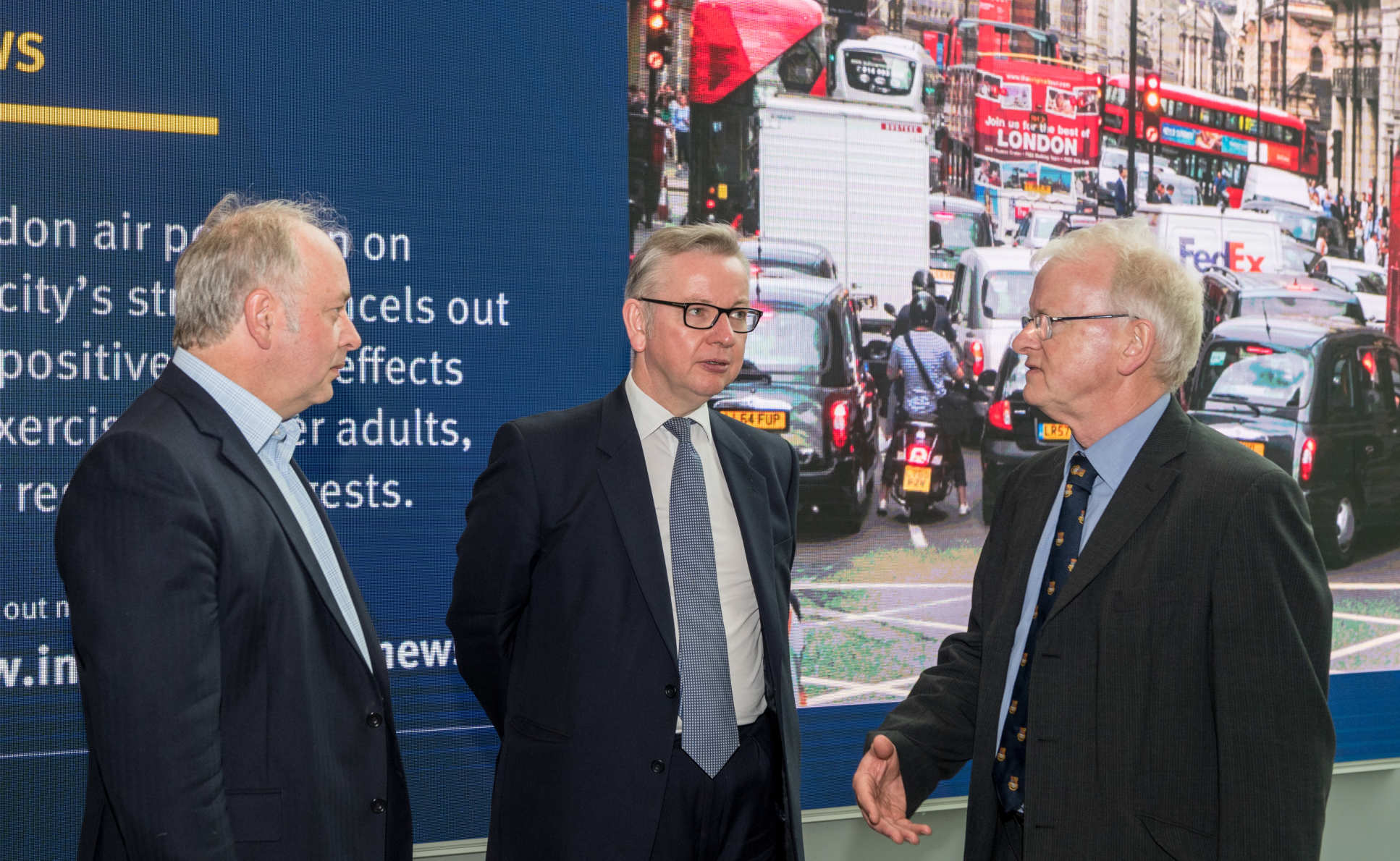 Michael Gove and Provost and Vice Provost