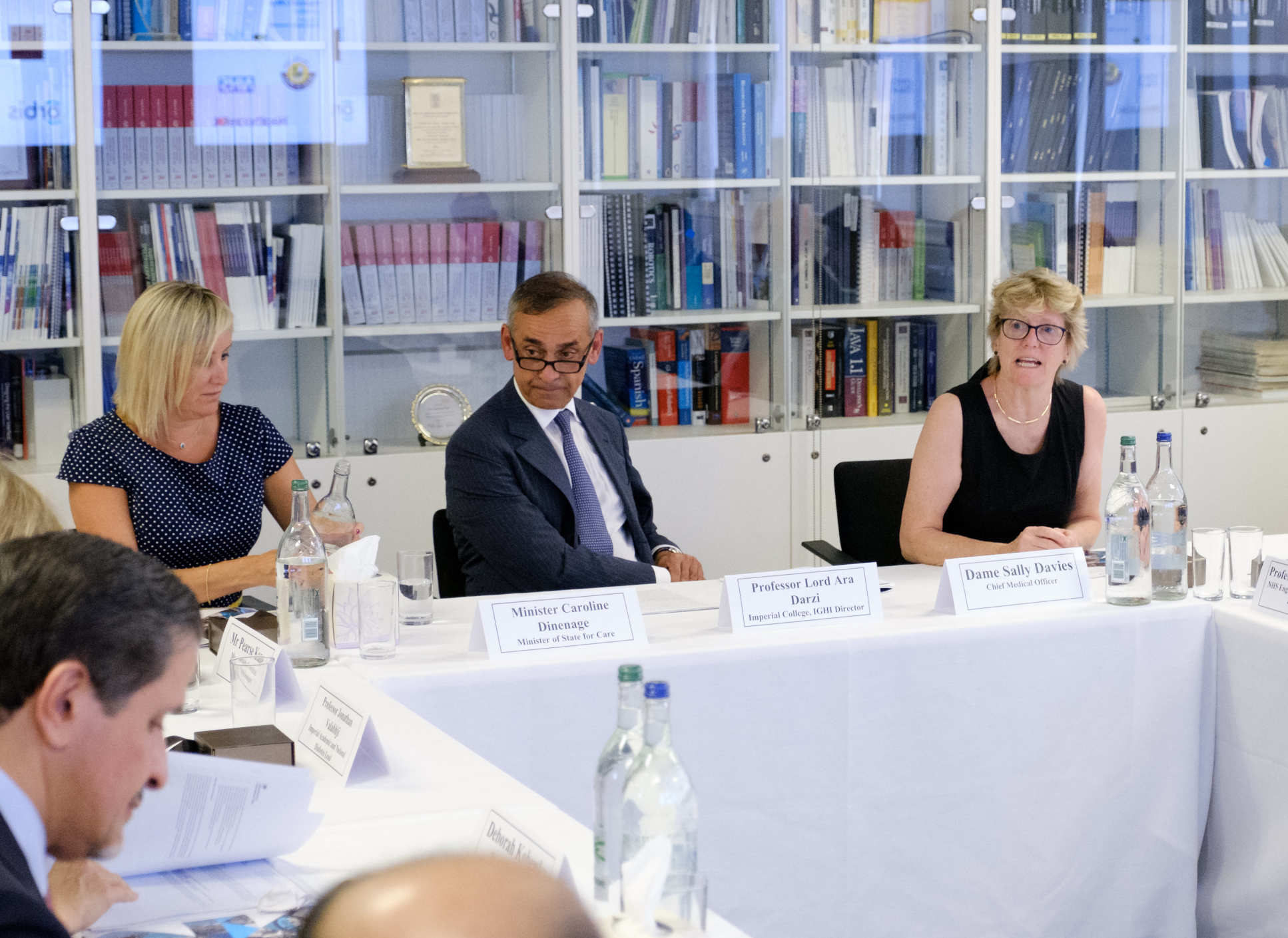 Chief Medical Officer Dame Sally Davies joined the discussions