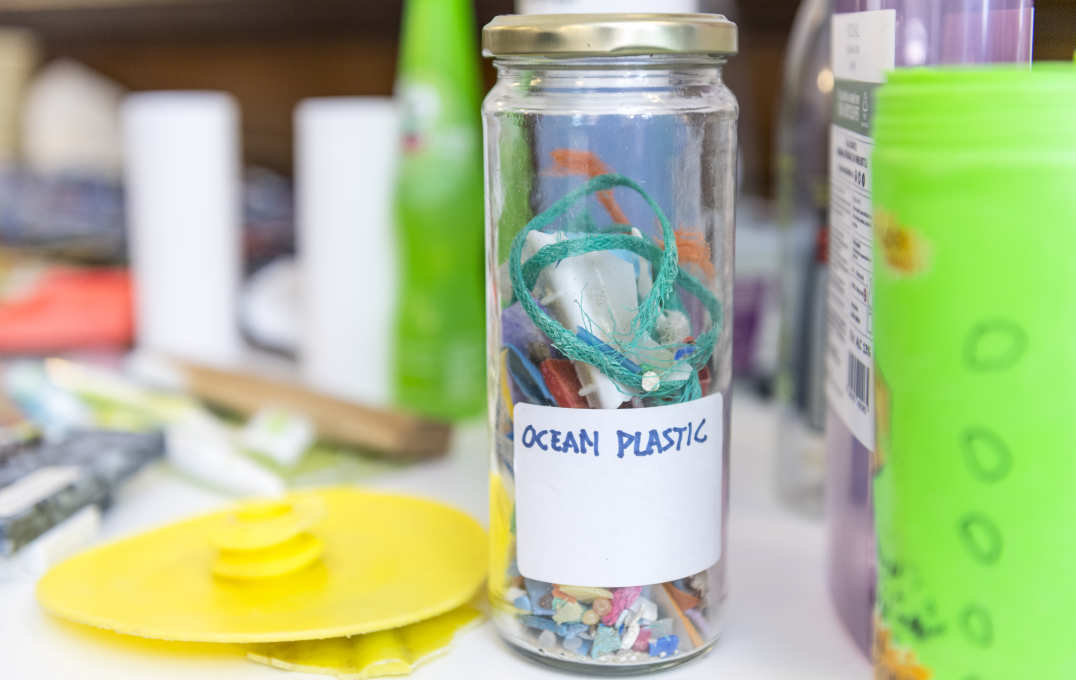 Ocean plastic