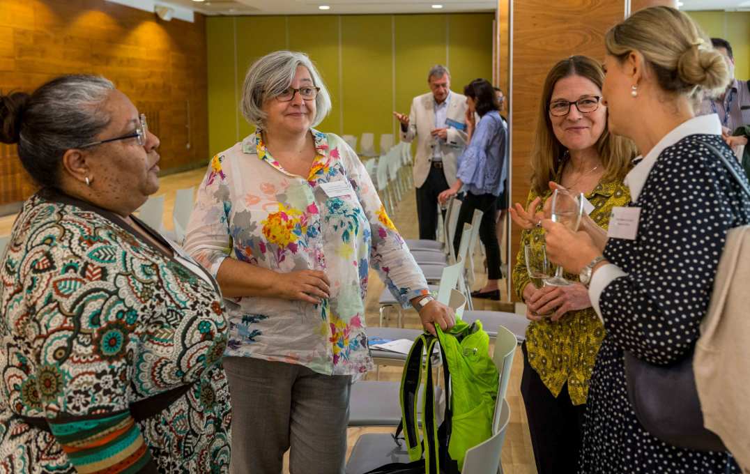 Dr Caroline Alexander, Lead Clinical Academic for Therapies at Imperial College Healthcare NHS Trust and Adjunct Reader at the College, with previous recipents of research fellowships