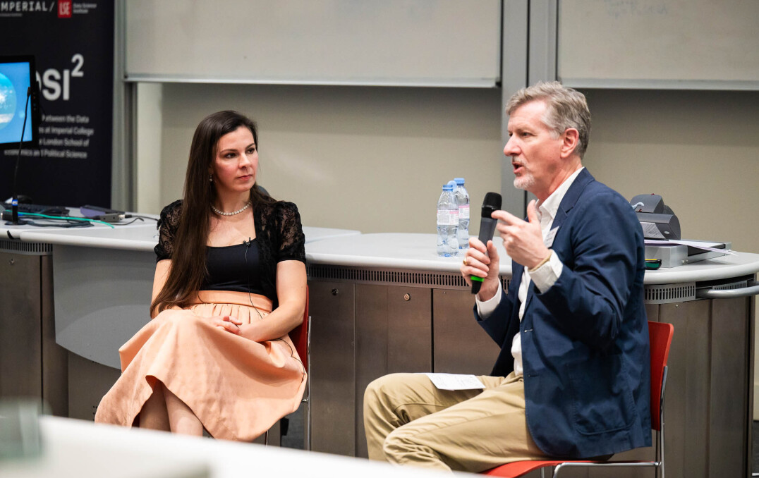Dr Laura Gilbert was joined by Dr Mark Kennedy during the Keynote for a short discussion