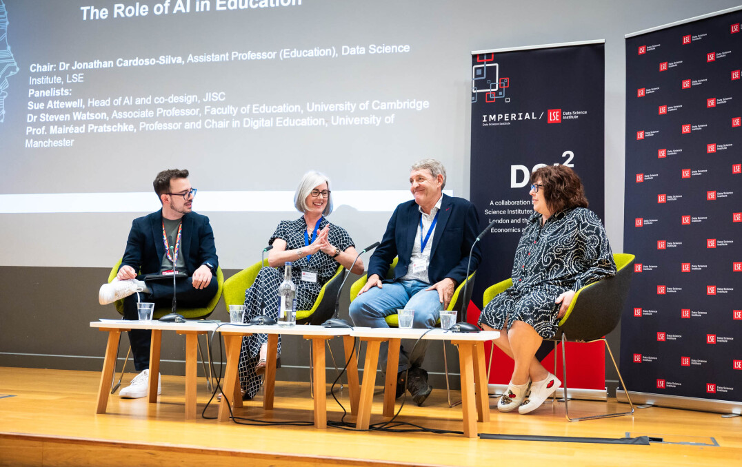 The final panel session was on the role of AI in education