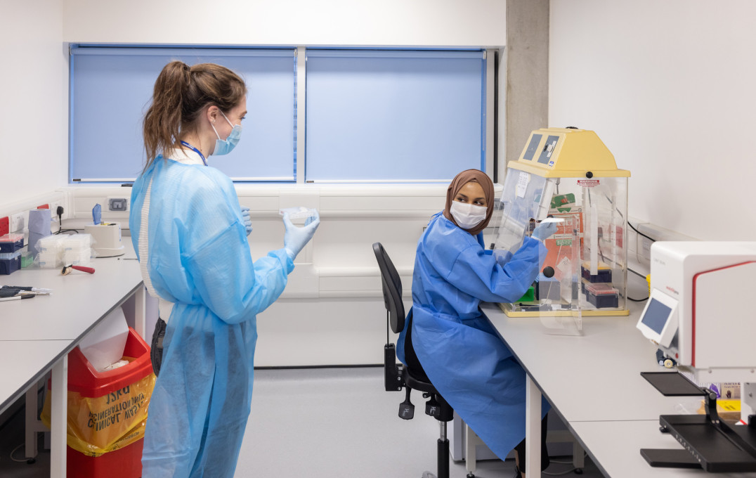 This week Imperial College London opened its new COVID-19 testing lab on its South Kensington Campus