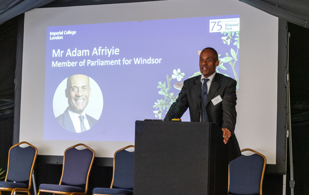 Mr Adam Afriyie, Member of Parliament for Windsor, and Imperial College London alumnus
