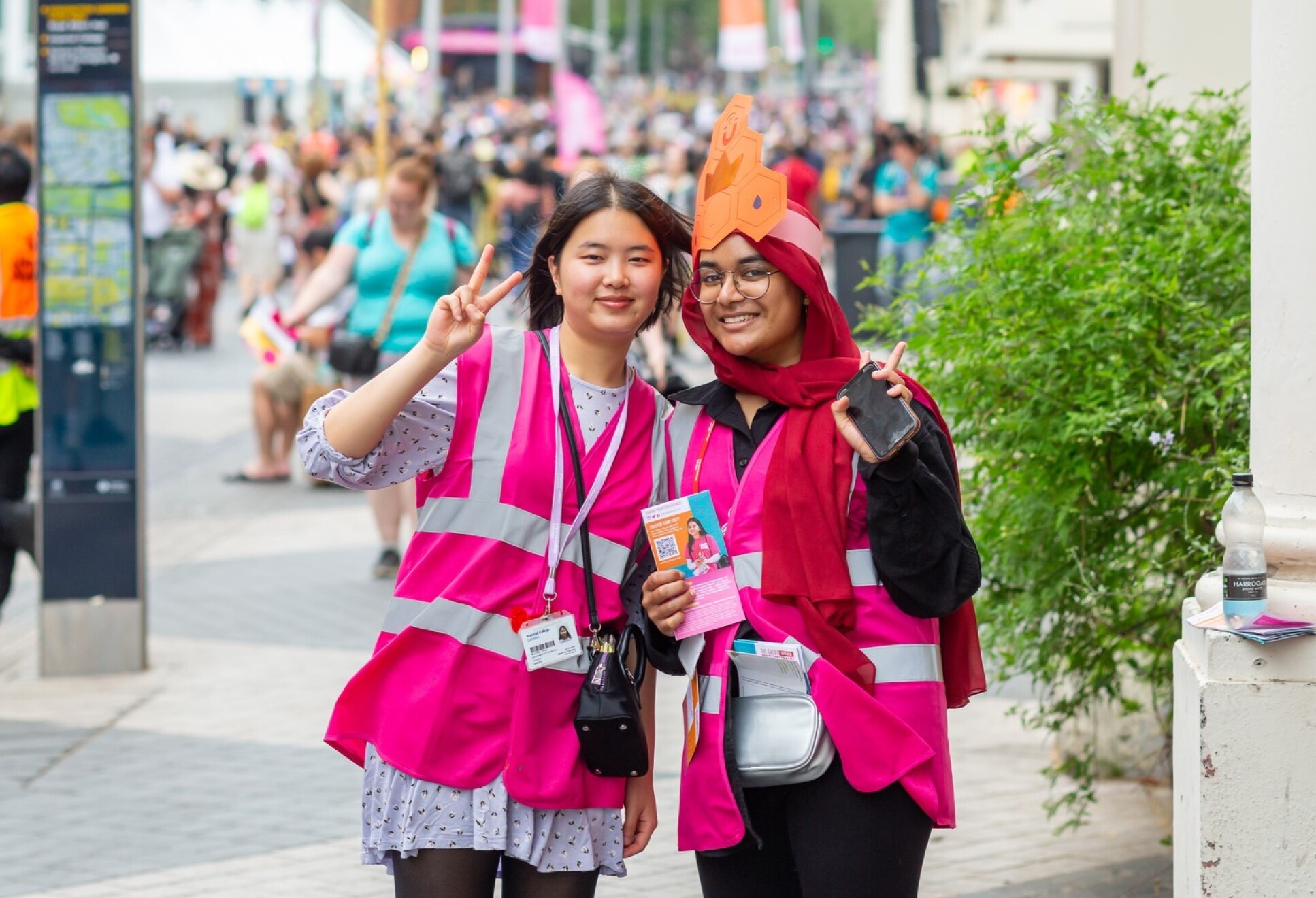 Volunteers at Great Exhibition Road Festival