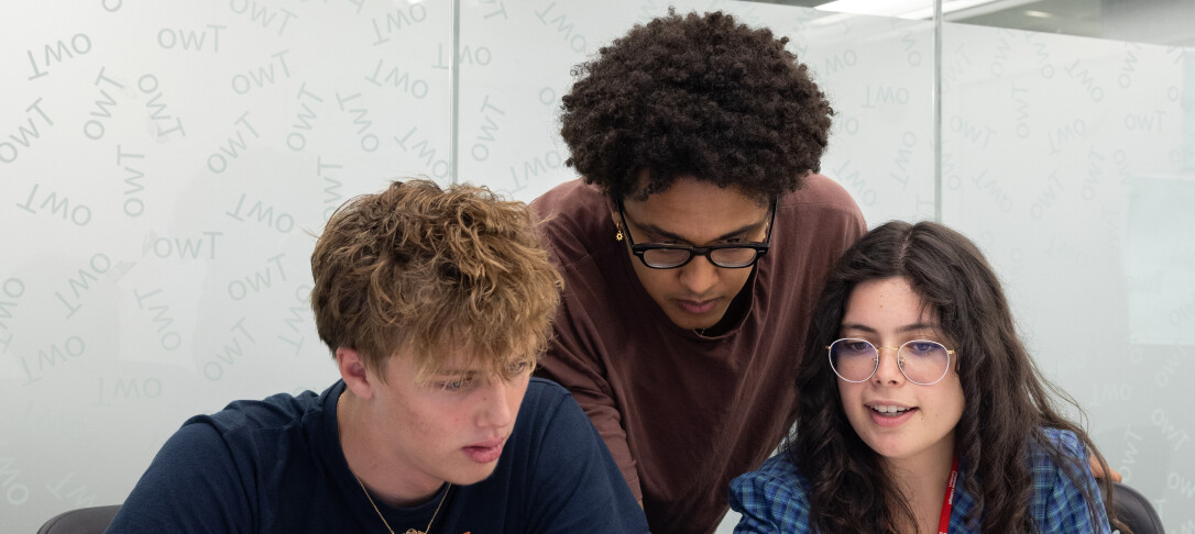 PGT students working on a project at dyson school of design engineering