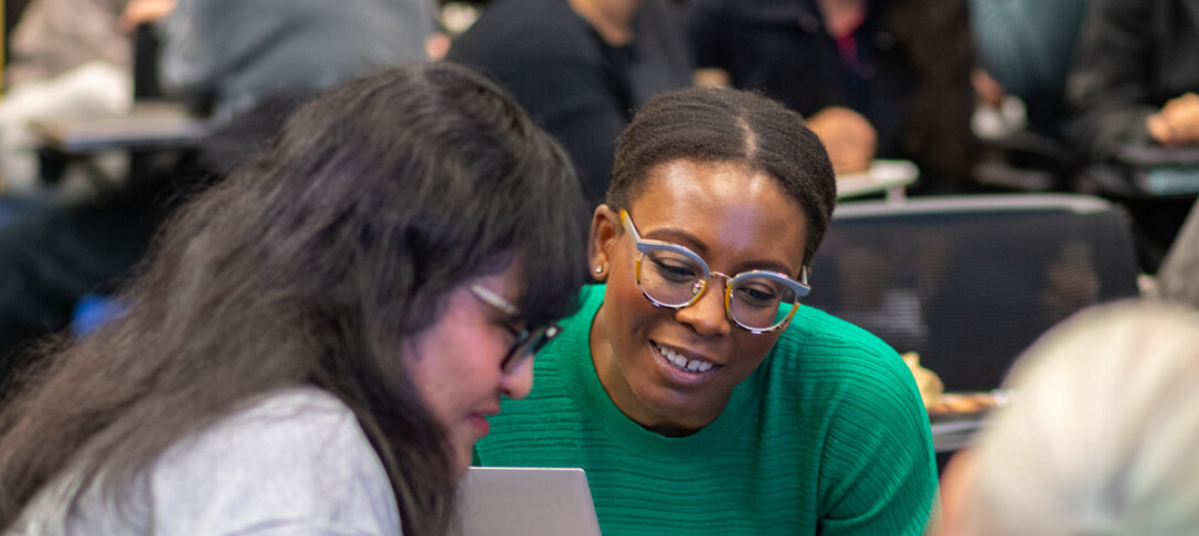 Staff and students at the Beyond Ethnicity Career Conference