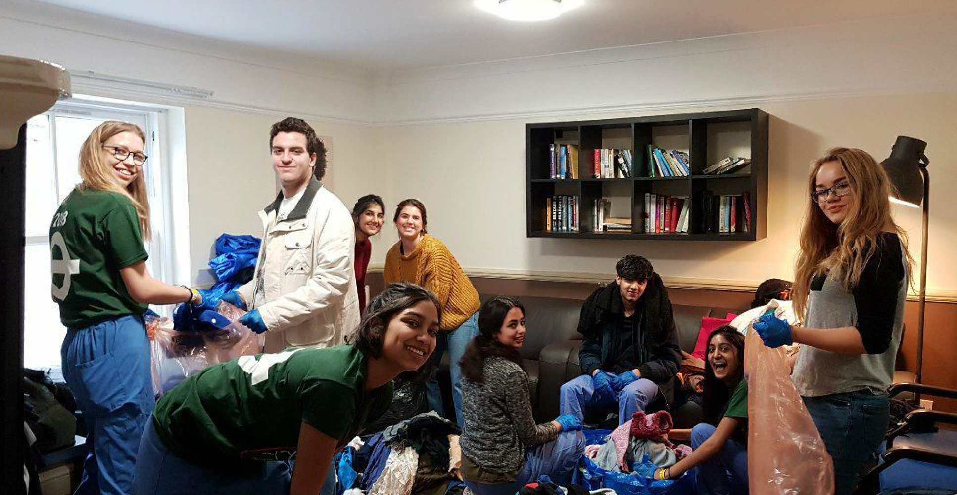 Students organise donations