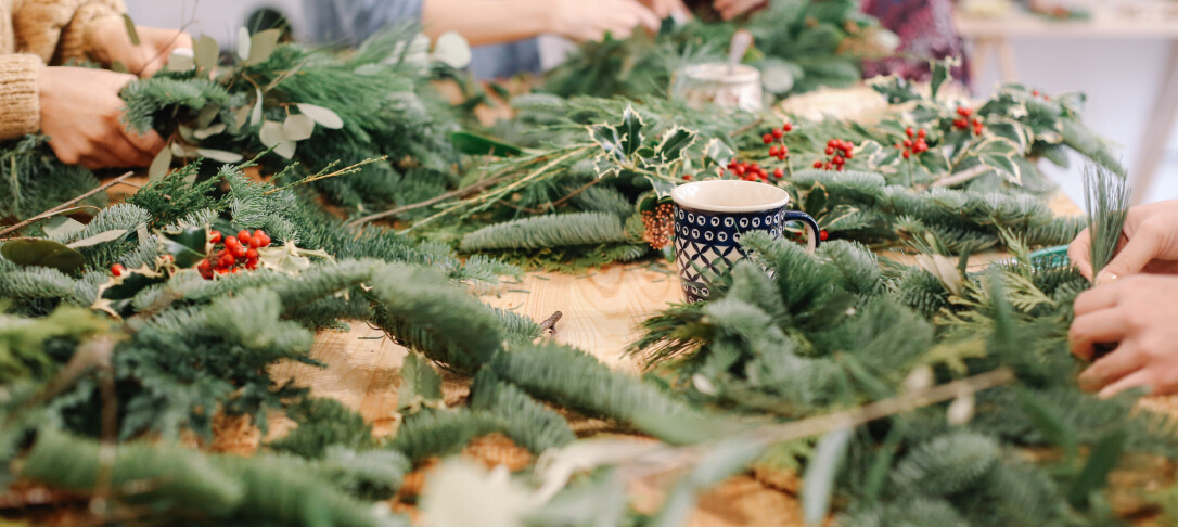 Wreath making