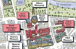 Imperial College London Location Map Summer Accommodation Locations | Visit | Imperial College London