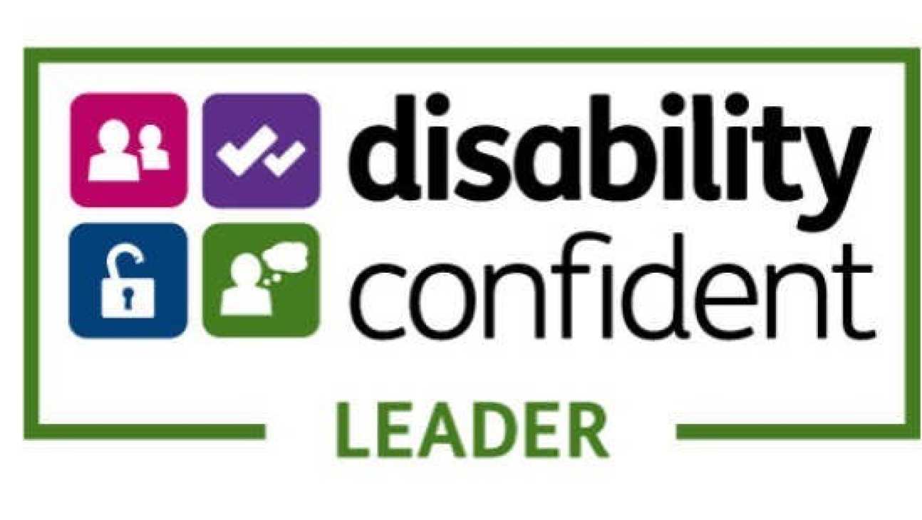 The Disability Confident Leader logo