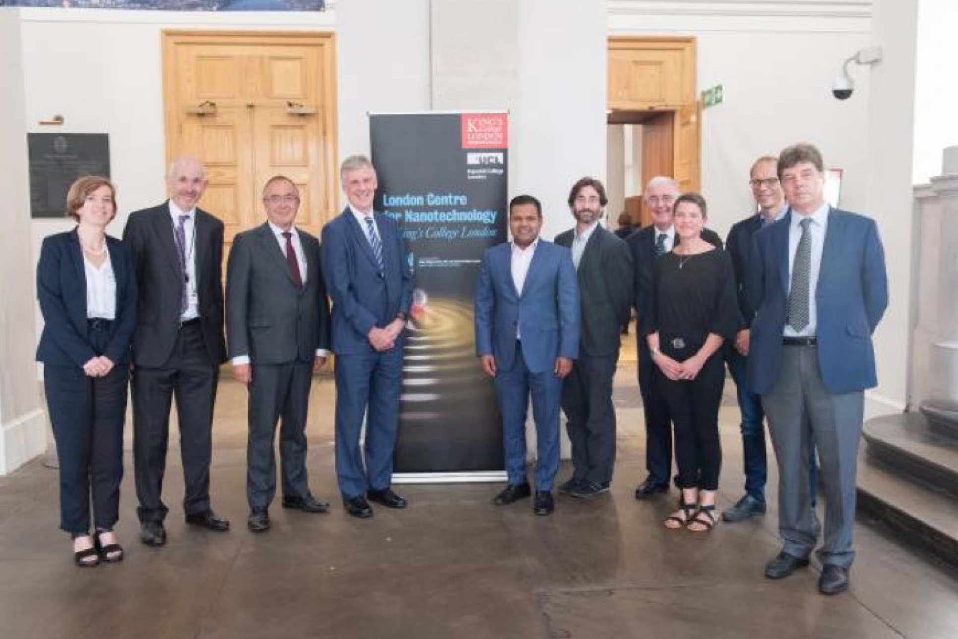 VIPs, directors and some speakers at the KCL accession launch event