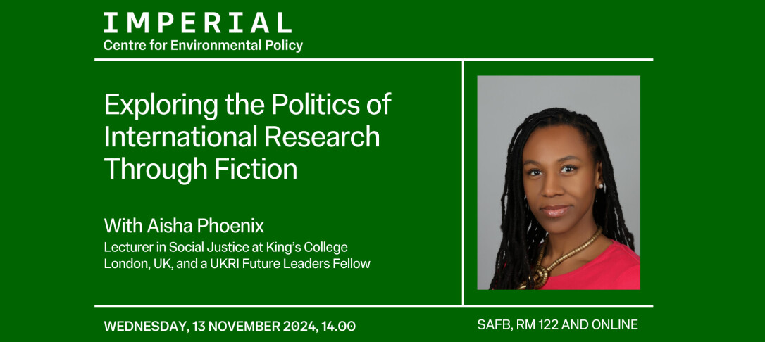 Exploring the Politics of International Research Through Fiction