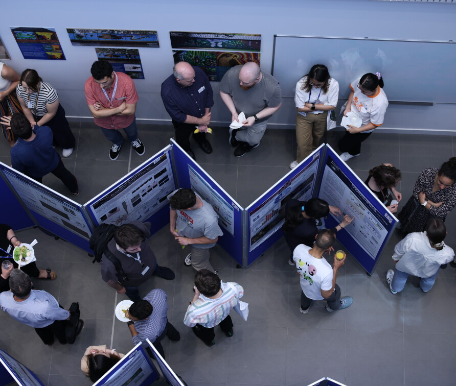 Birds Eye View of poster presentations