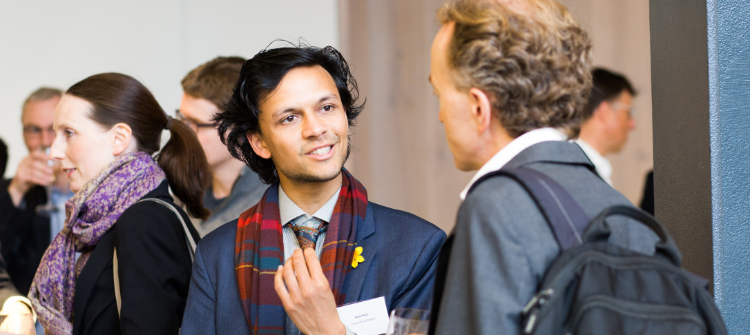 People networking at previous Deep Tech Network event