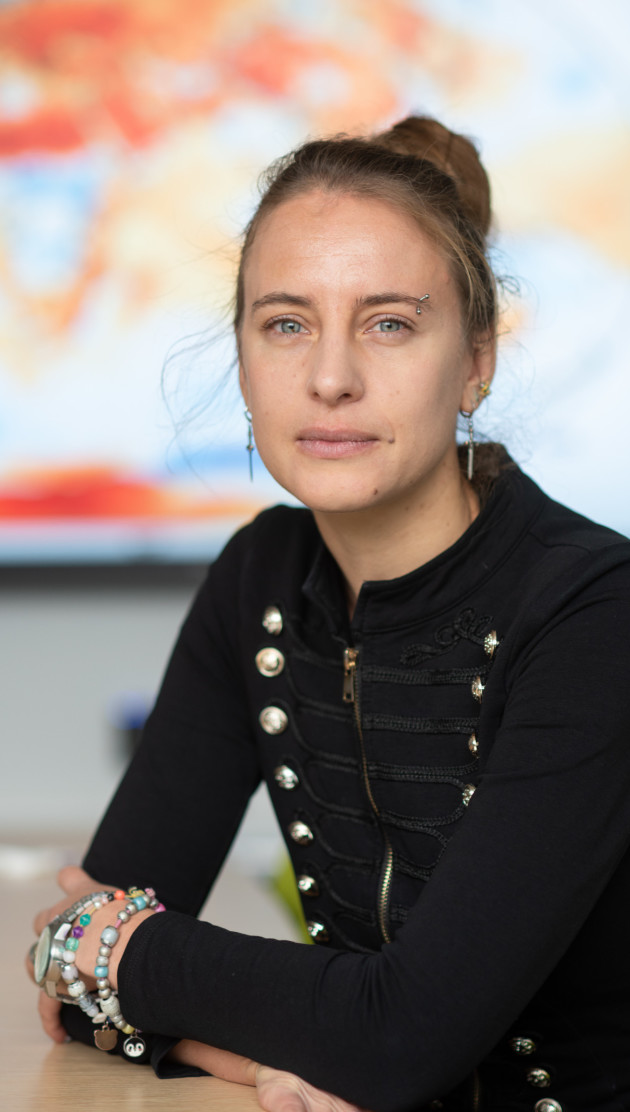 Photo of climate scientist Dr Friederike Otto