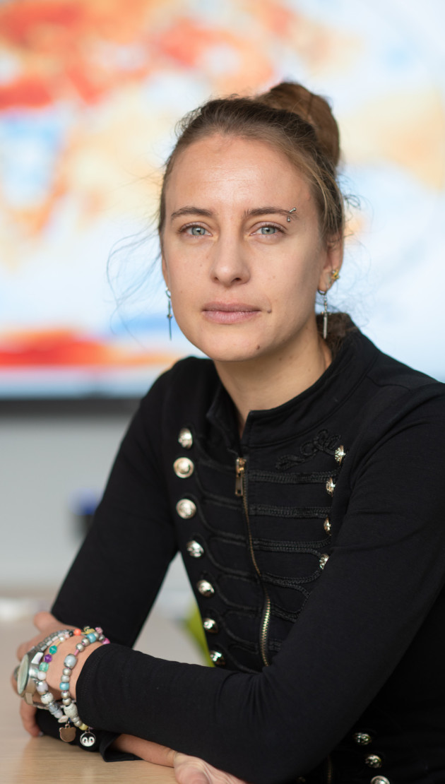 Photo of climate scientist Dr Friederike Otto