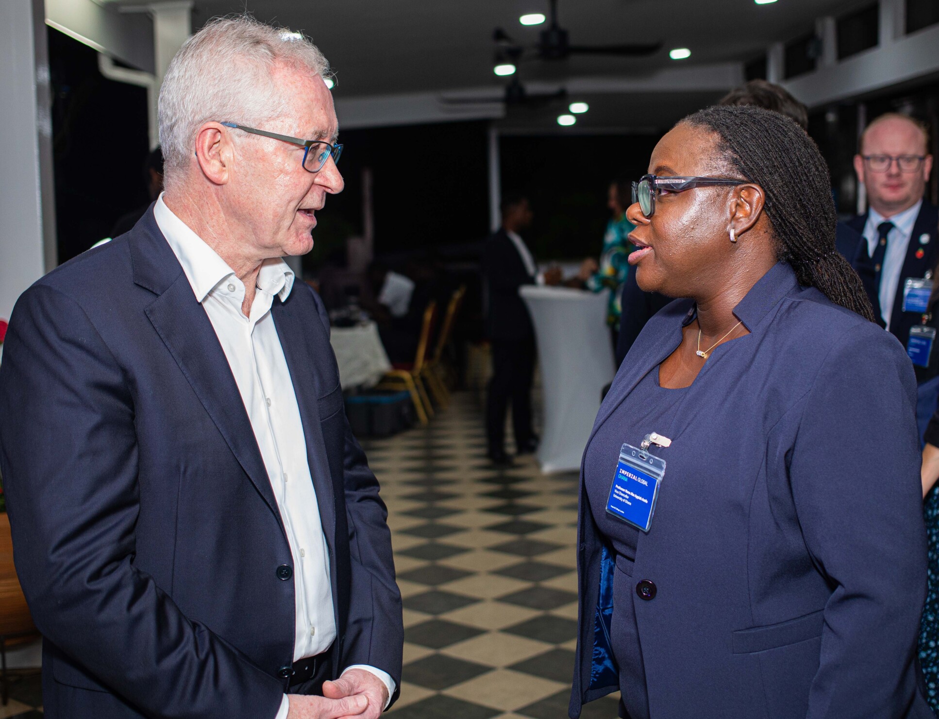 President Brady and University of Ghana VC