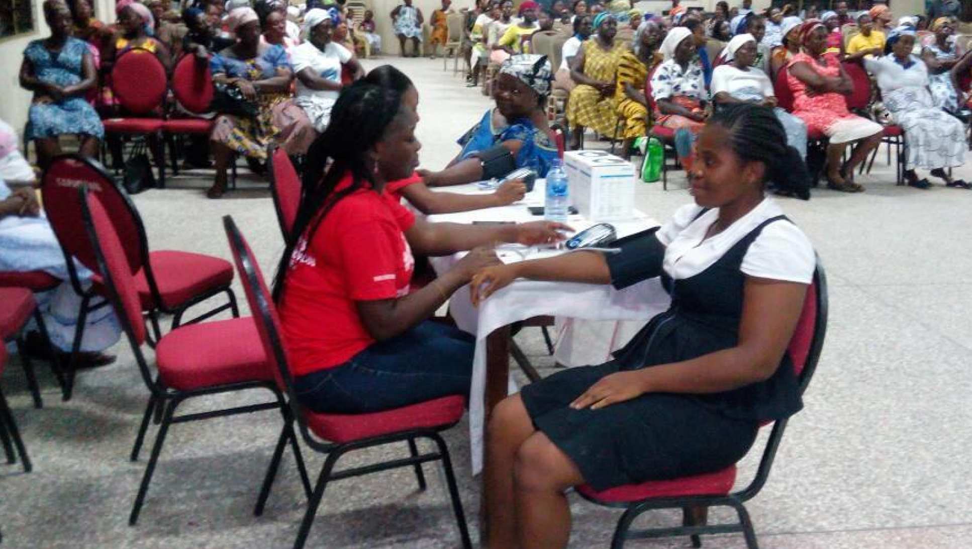 blood pressure check in ghana