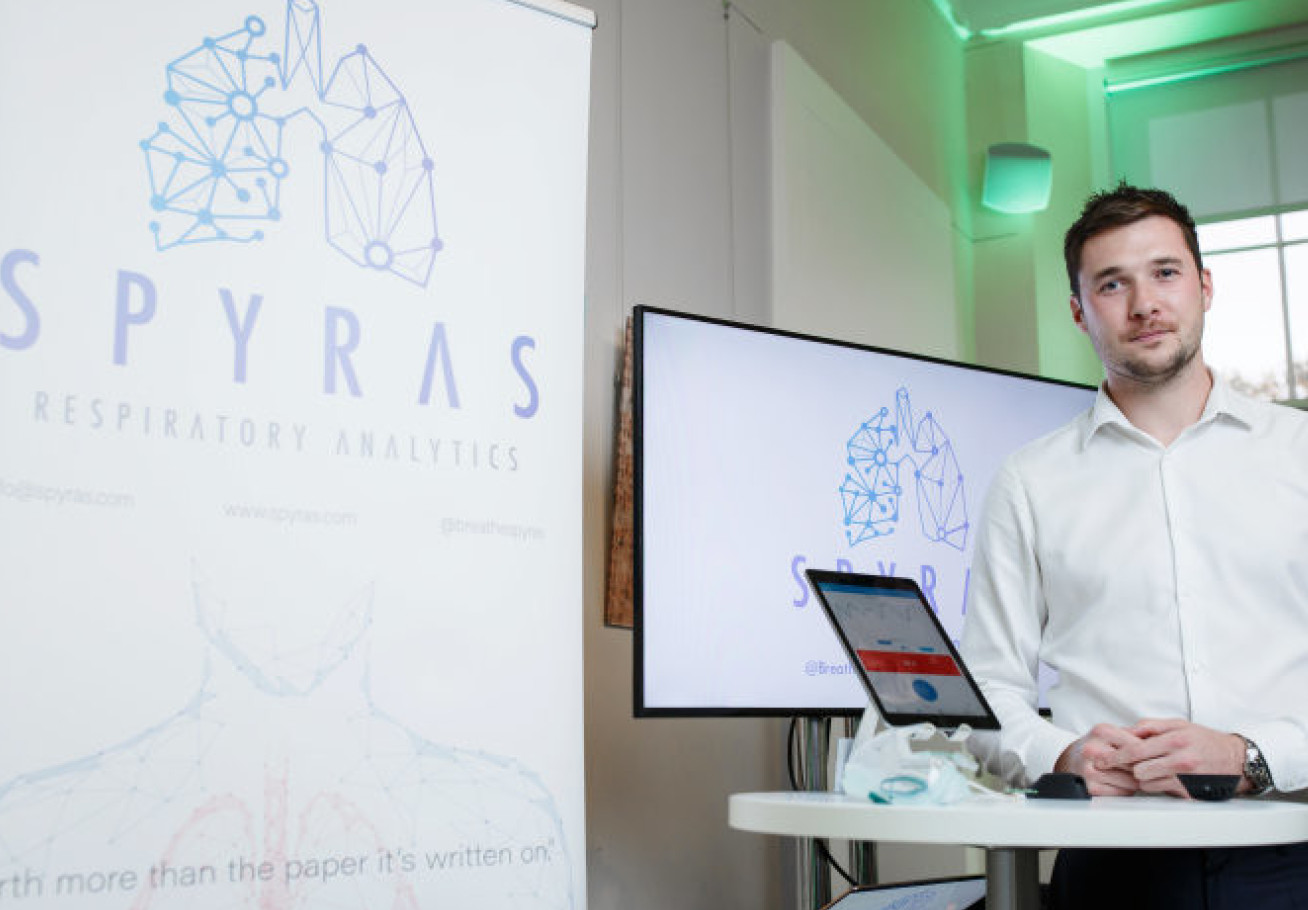 George Winfield Founder and CEO, SPYRAS presenting