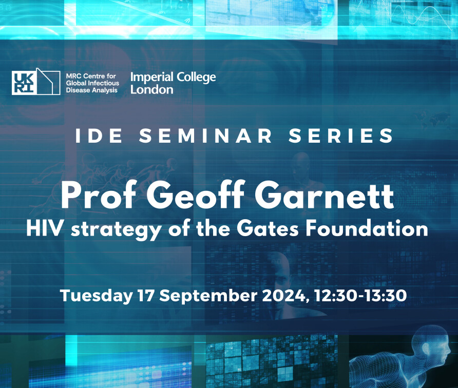 IDE Seminar Prof Geoff Garnett