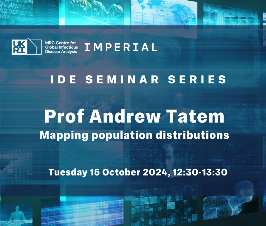 IDE Seminar Prof Andrew Tatem