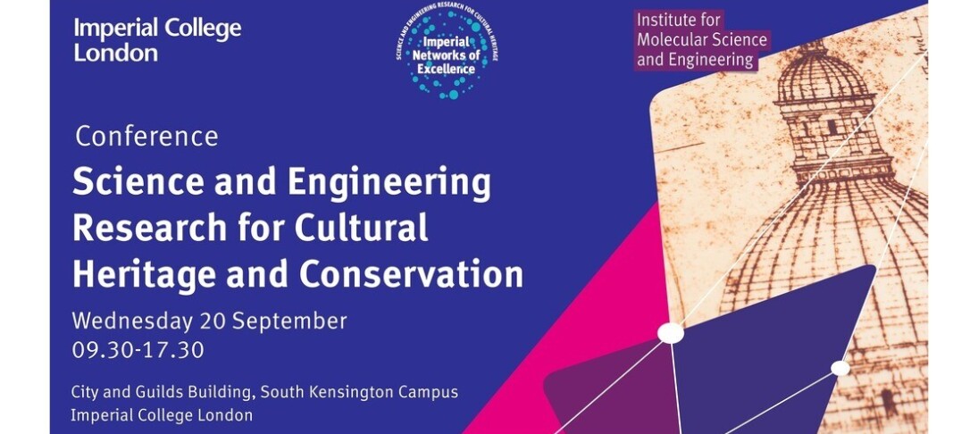 Conference: Science and engineering for cultural heritage and conservation