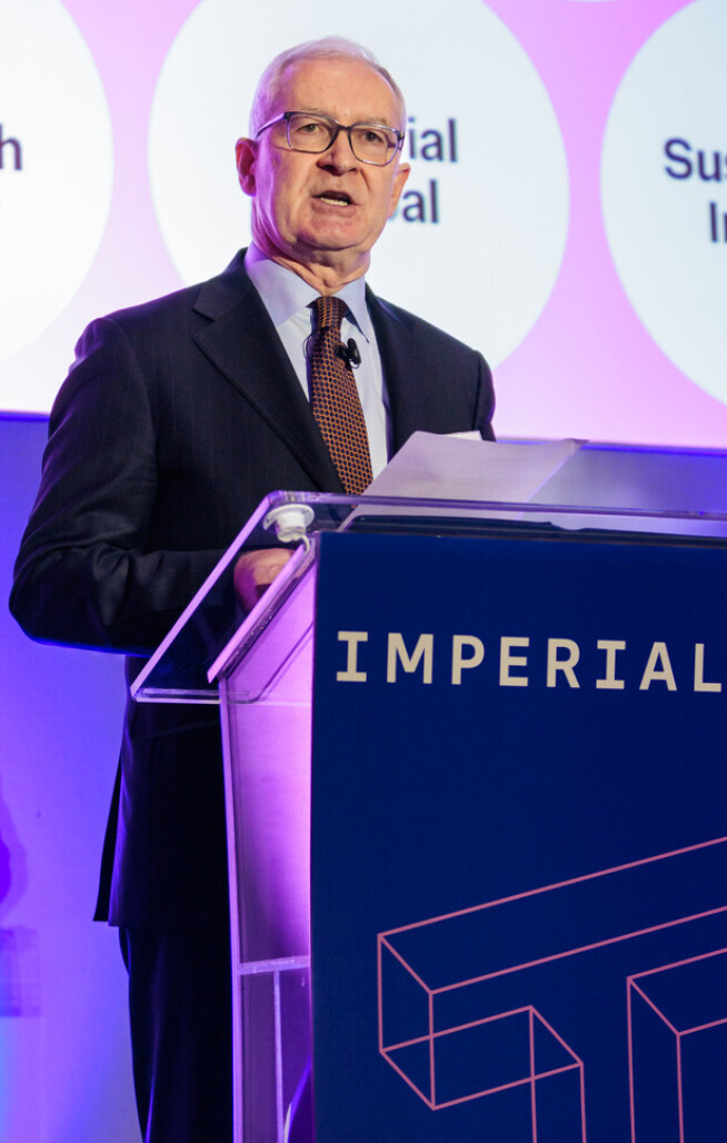 Professor Hugh Brady, President of Imperial College London