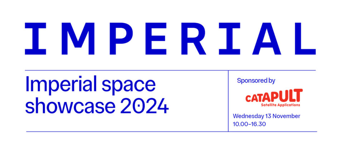 Imperial space showcase 2024, sponsored by Satellite Applications Catapult