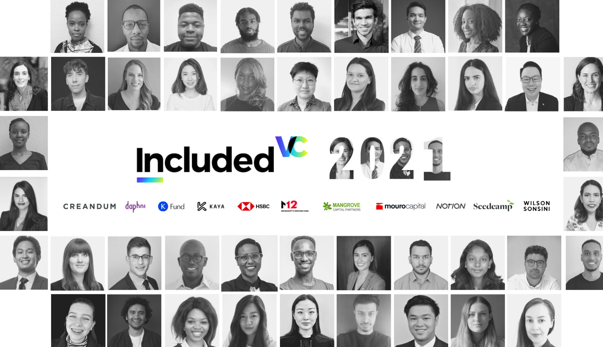 The 2021 Included VC cohort