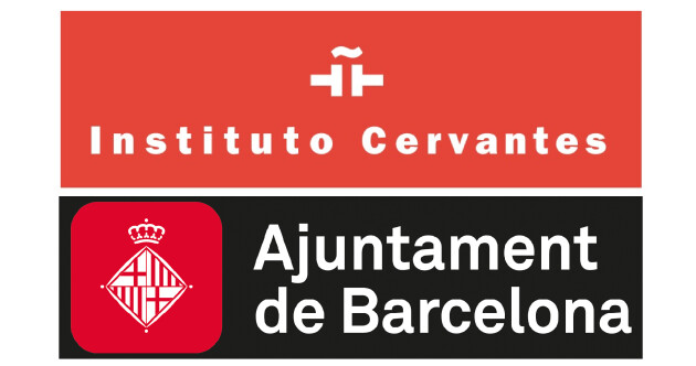 Instituto Cervantes and Ajuntament de Barcelona logos