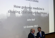 Professor Sir John Bell delivers MSc Genomic Medicine Plenary Lecture 